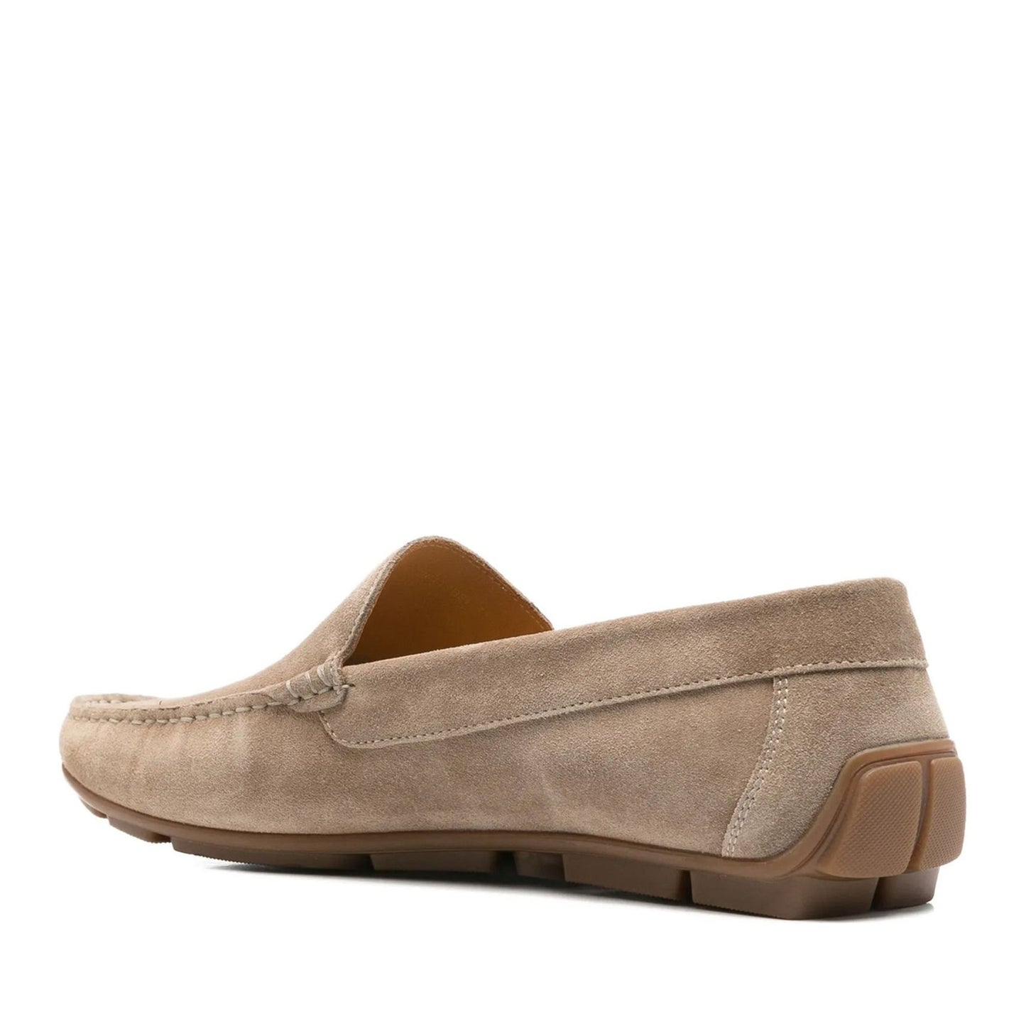 Men's Beige Dress Moccasins