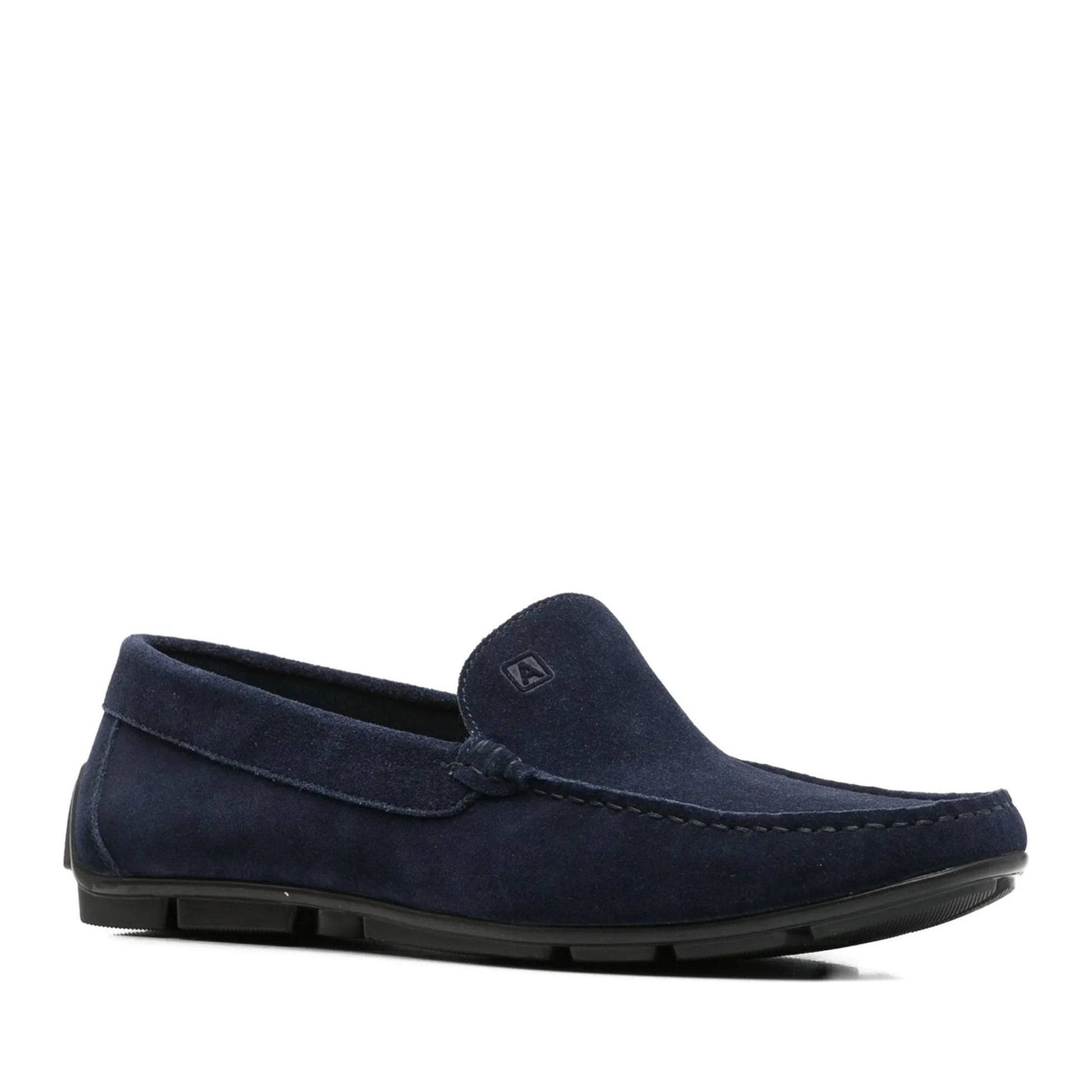 Men's Blue Dress Moccasins