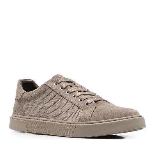 Men's Gray Wedge Fashion Sneakers