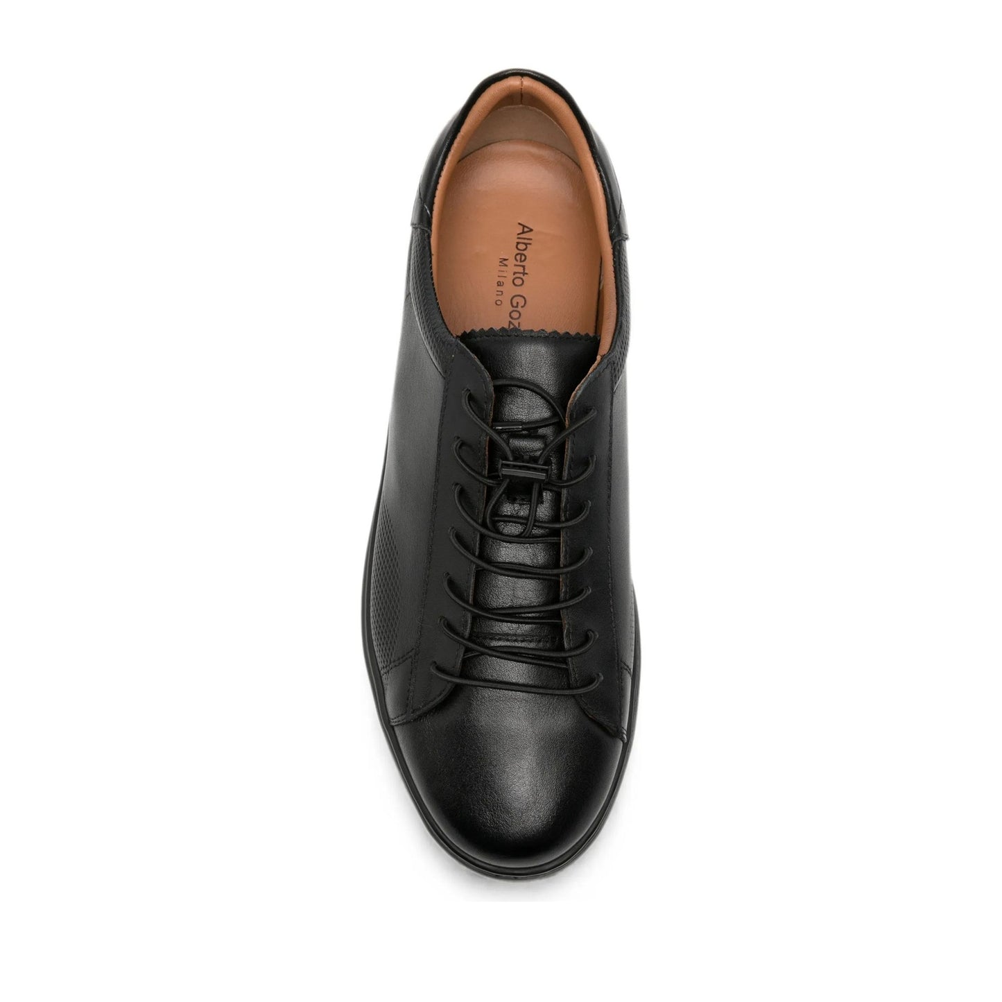 Men's Black Wedge Fashion Sneakers