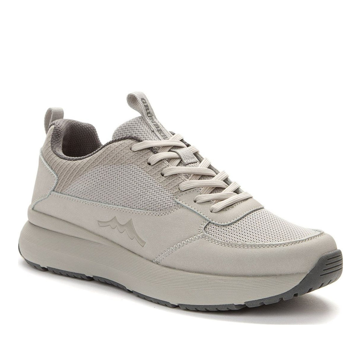 grey casual closed sneakers