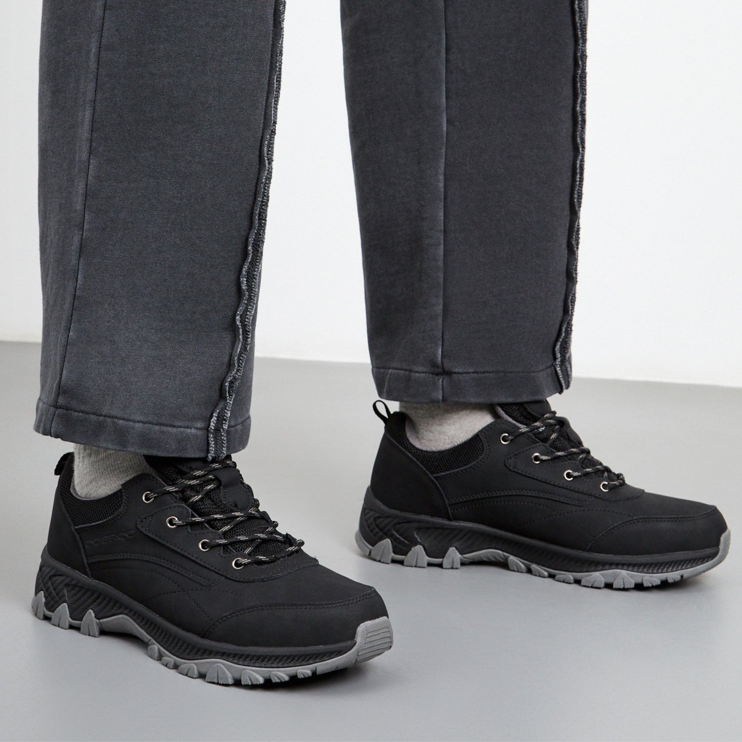 Men's Black Ankle Boots