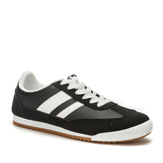 Girls' Black Fashion Sneakers