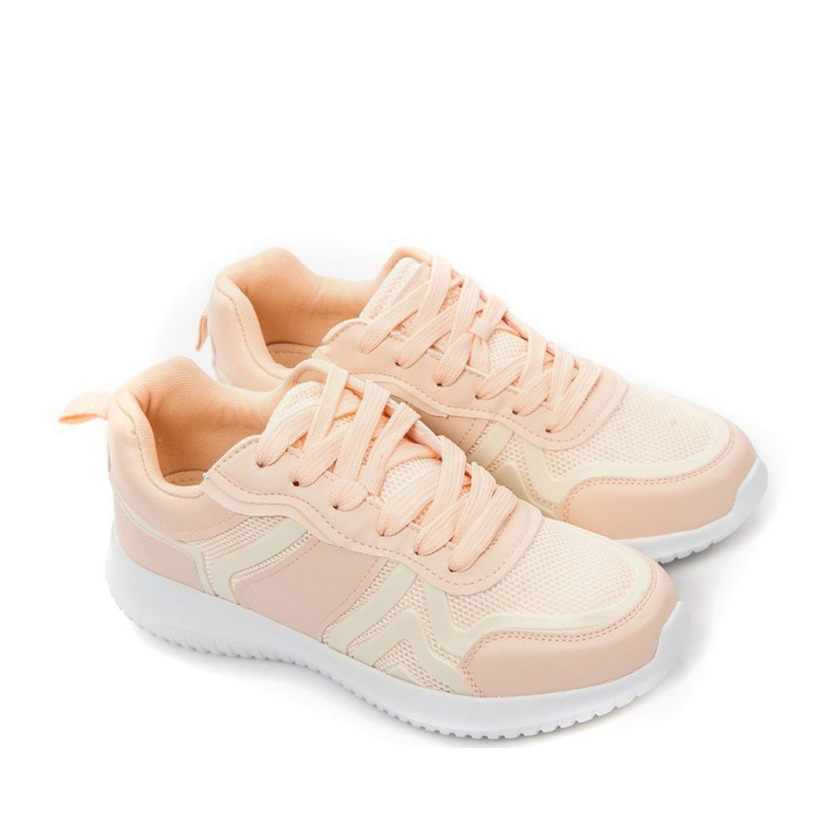 beige casual closed sneakers