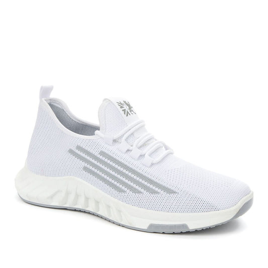 Men's White Athletic Sneakers