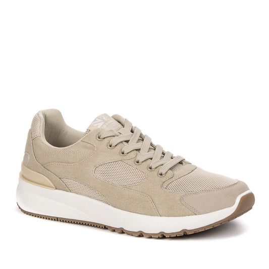Men's Beige Athletic Sneakers
