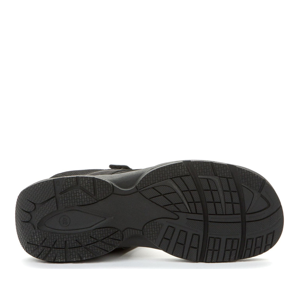 black casual open sandals
