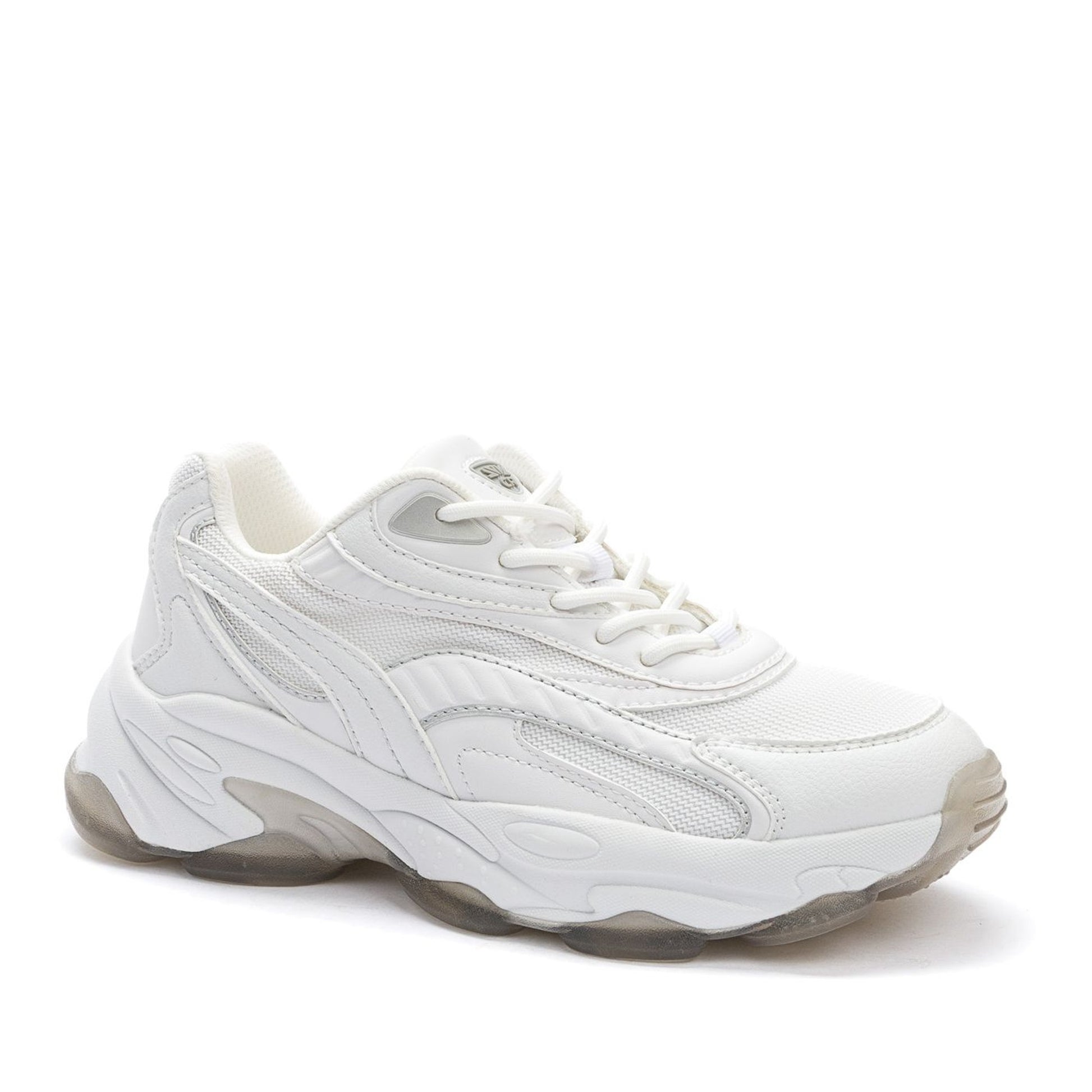 Women's White Fashion Sneakers