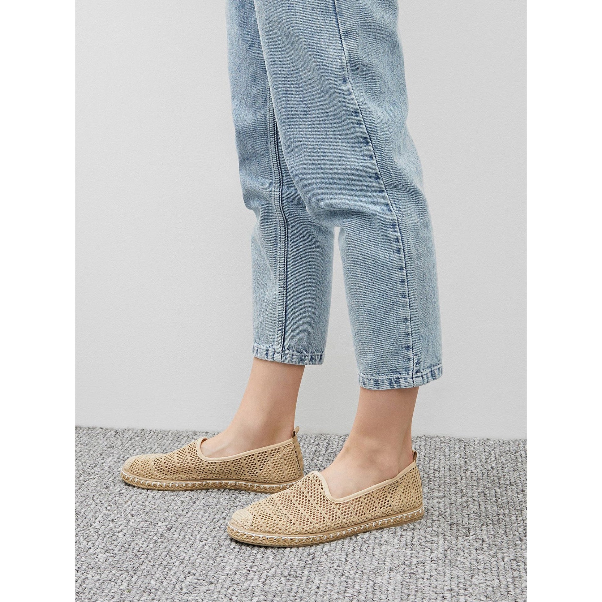 Women's Beige Espadrilles
