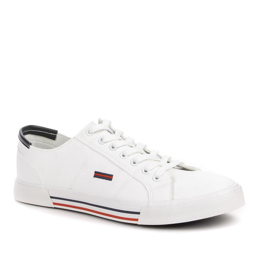 Men's White Athletic Sneakers