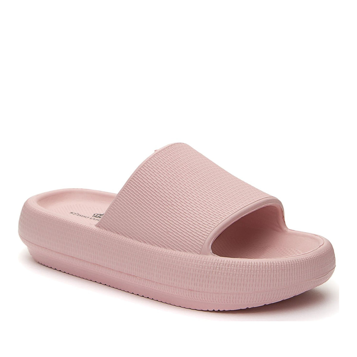 pink casual open slides