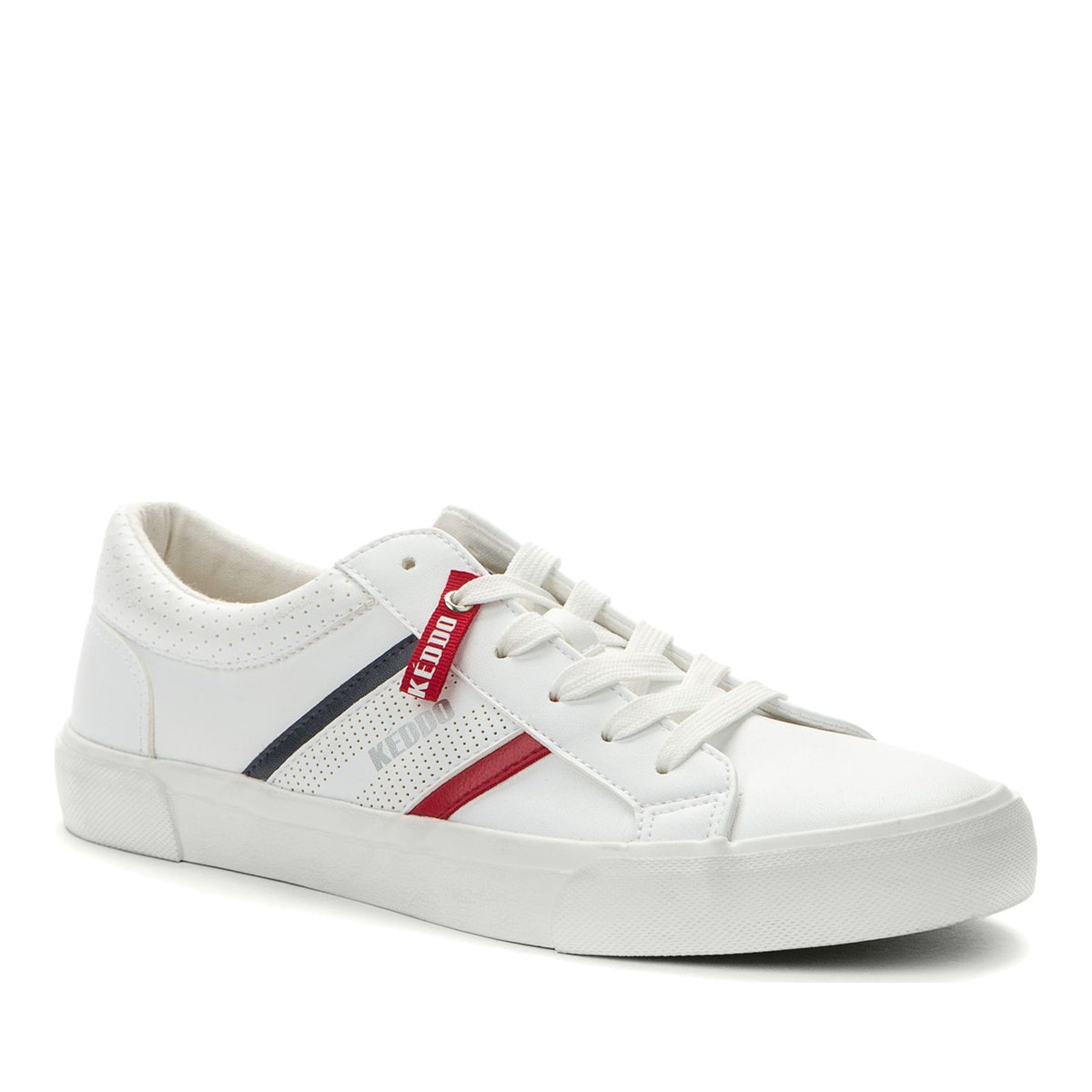 white casual closed sneakers