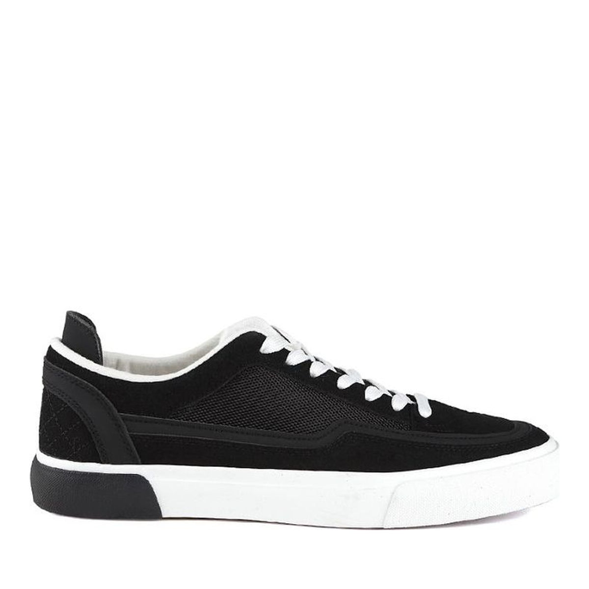 black casual closed sneakers