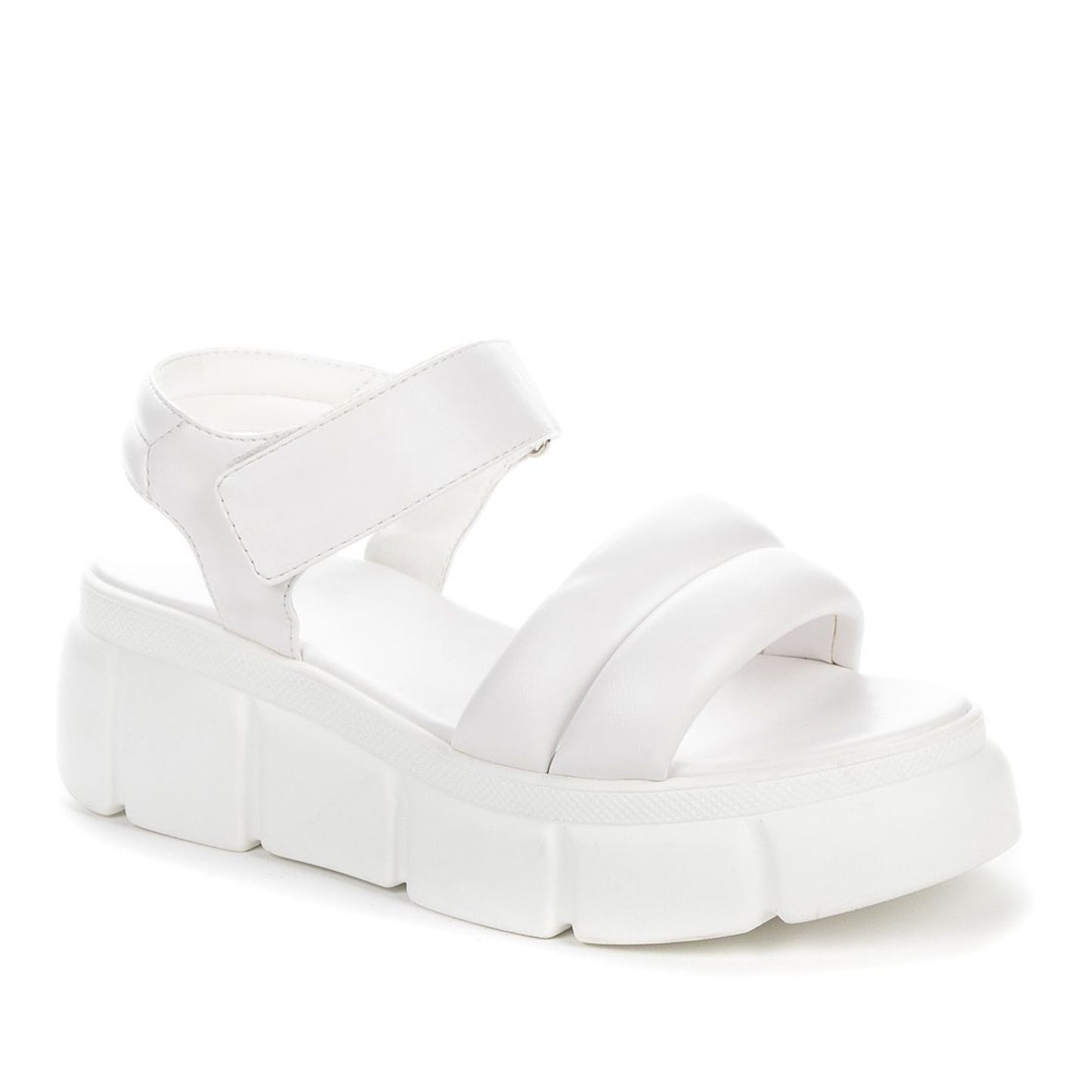 Women's White Open-Toe Sandals