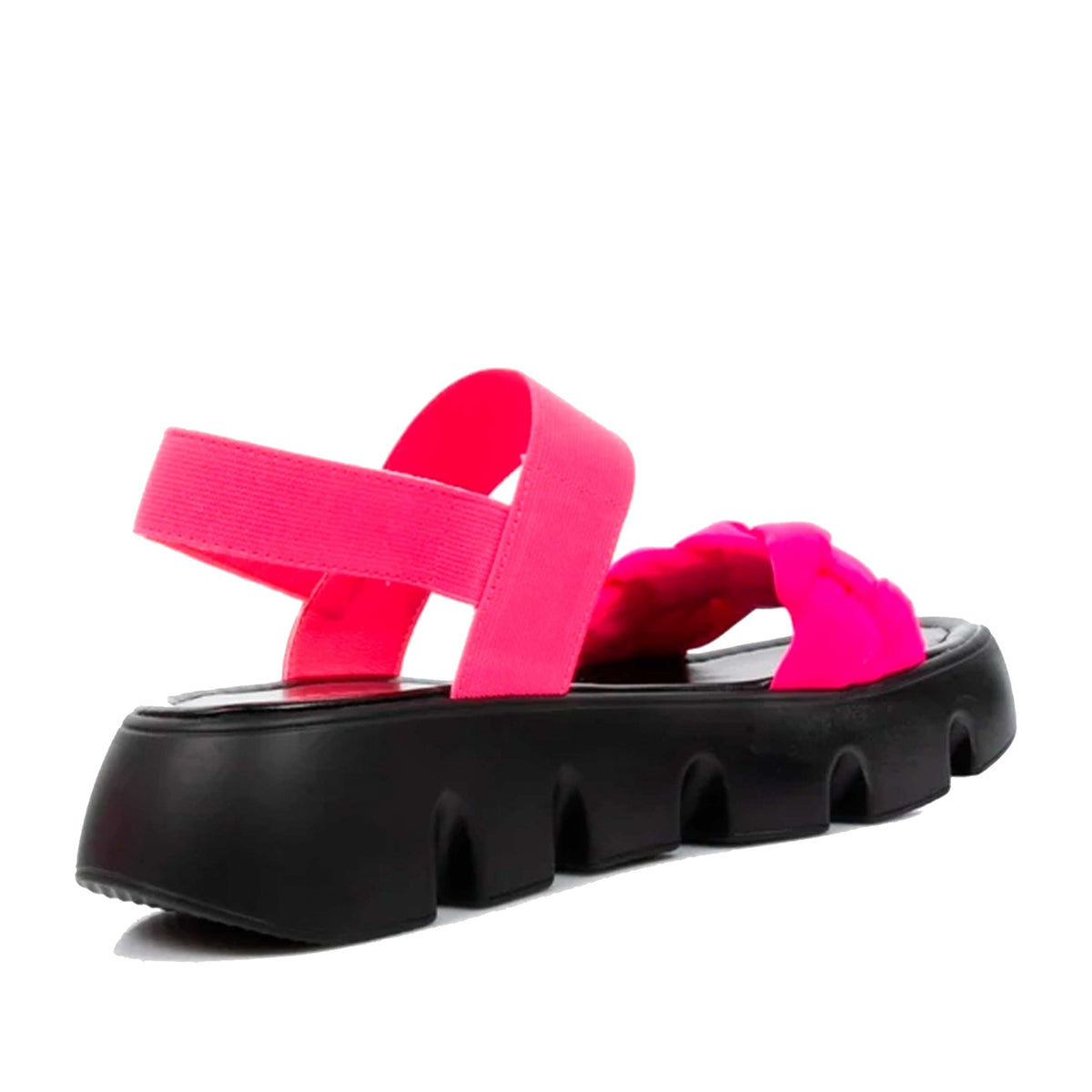 pink casual open sandals