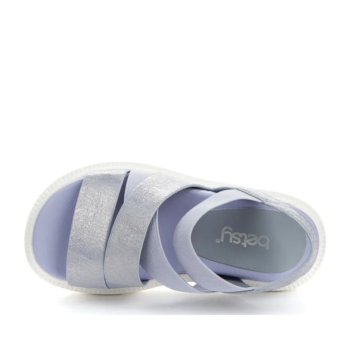blue casual open sandals