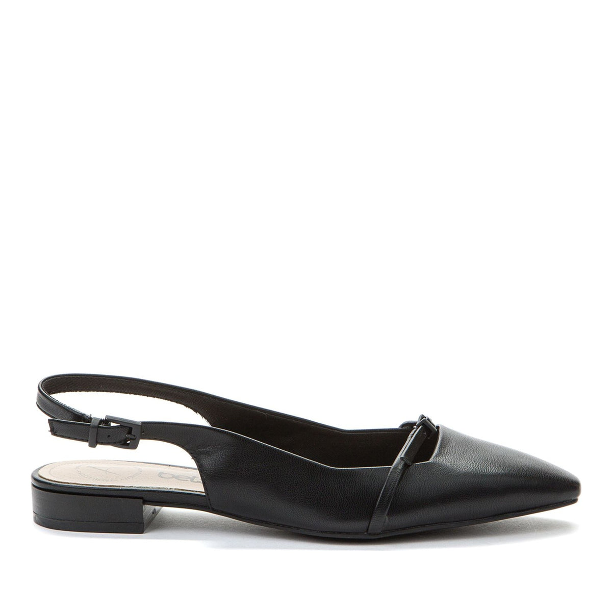 black elegant part-open formal