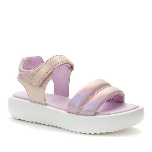 pink casual open sandals