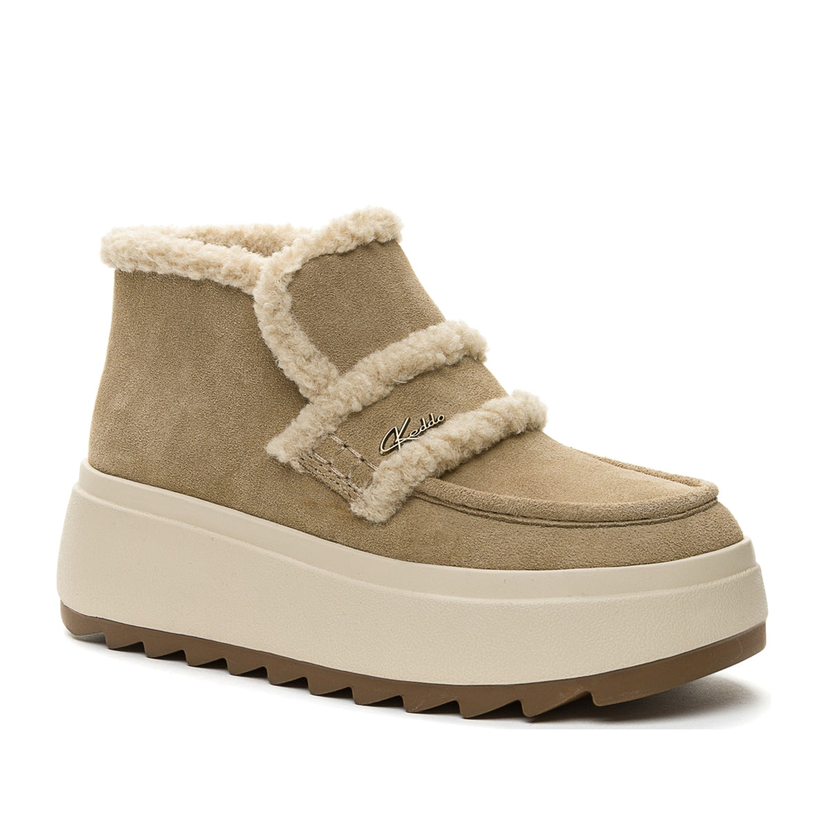 Women's Beige Ankle Boots