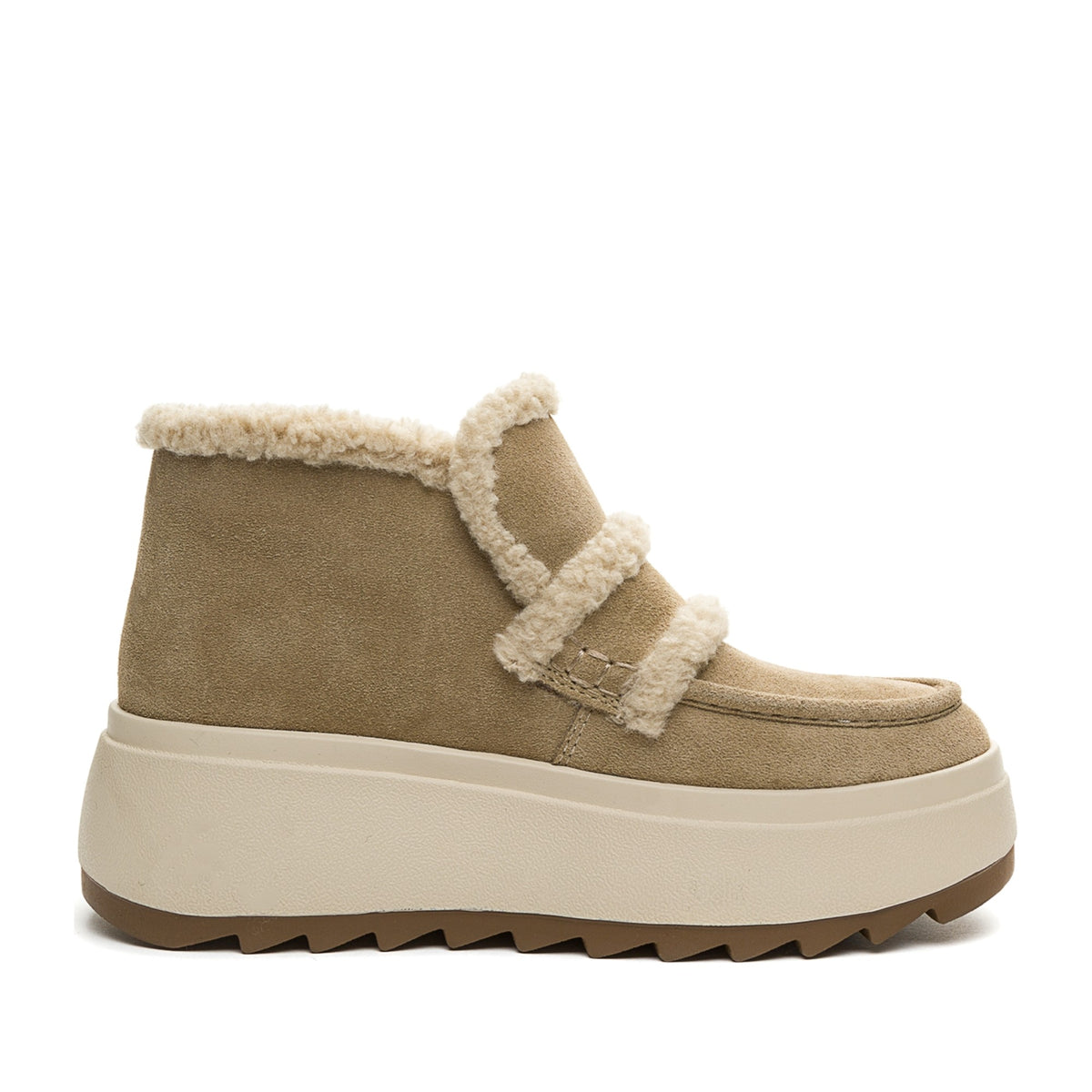Women's Beige Ankle Boots