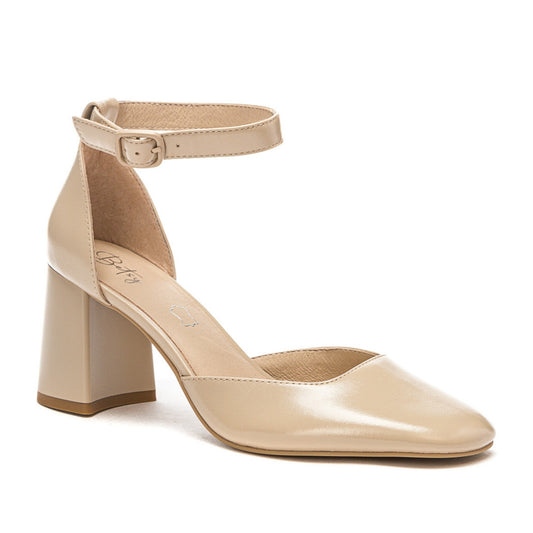 Women's Beige Dress Pumps