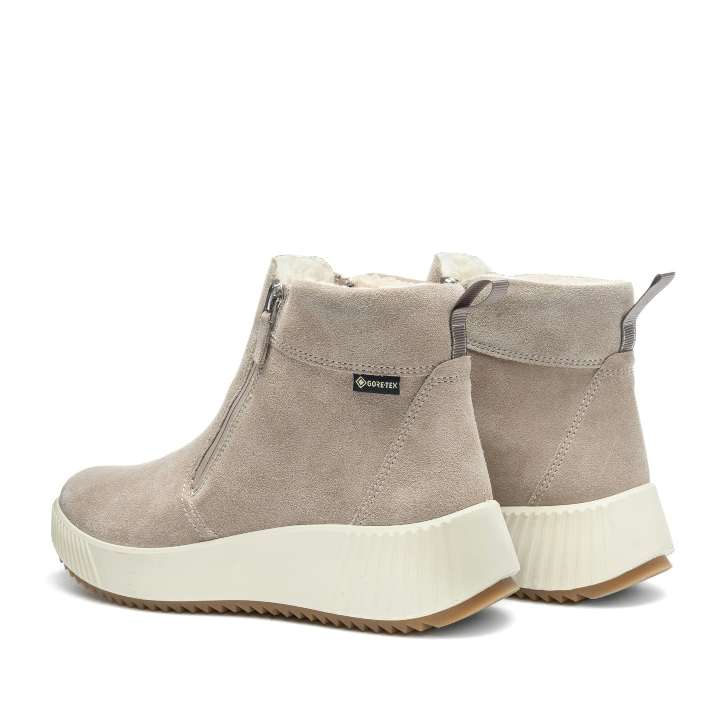 Davos-ST Women's Beige Ankle Boots