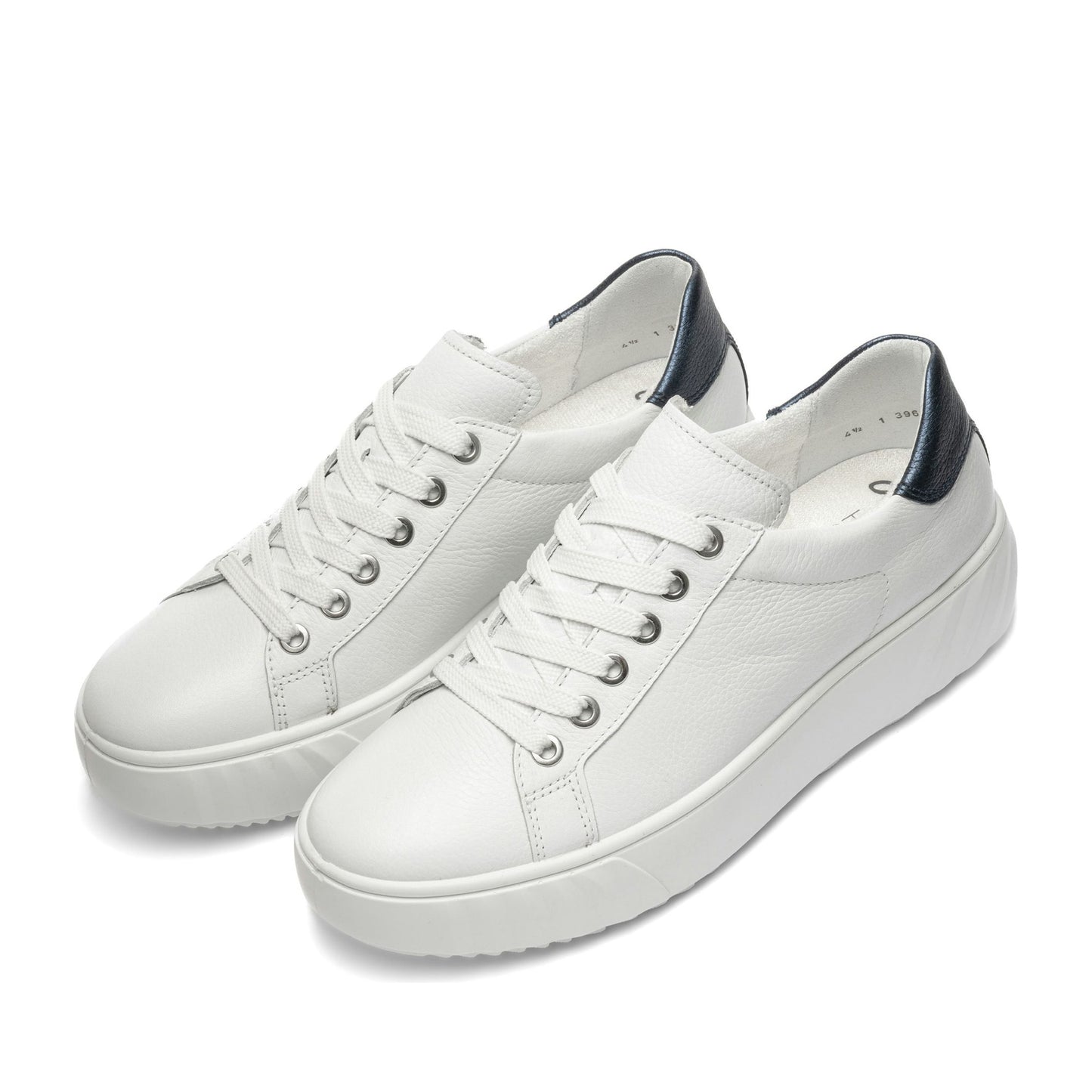 Monaco Women's White Leisure Fashion Sneakers