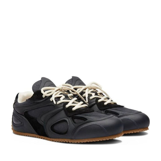 Slow Runner Men's Black Fashion Sneakers