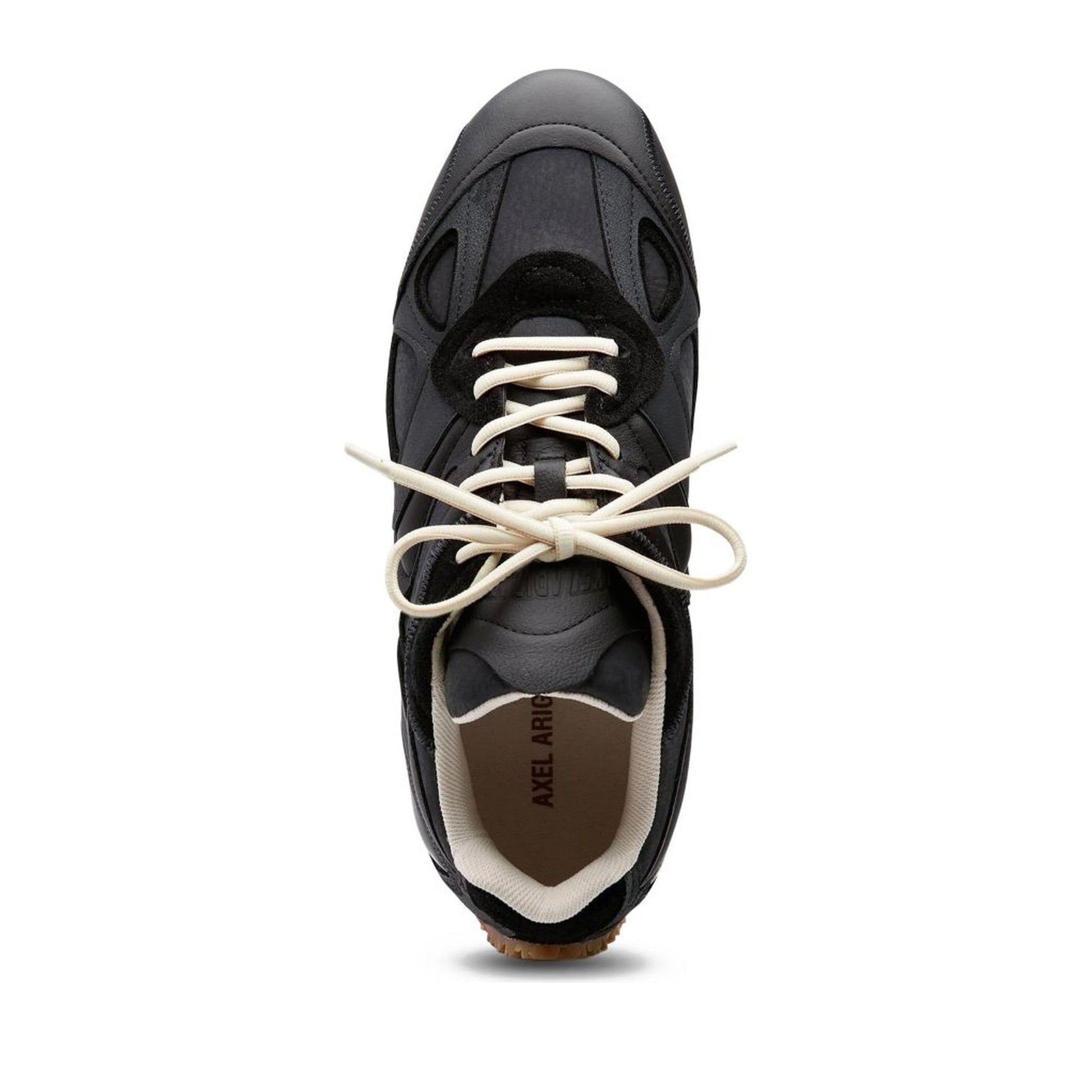 Slow Runner Men's Black Fashion Sneakers