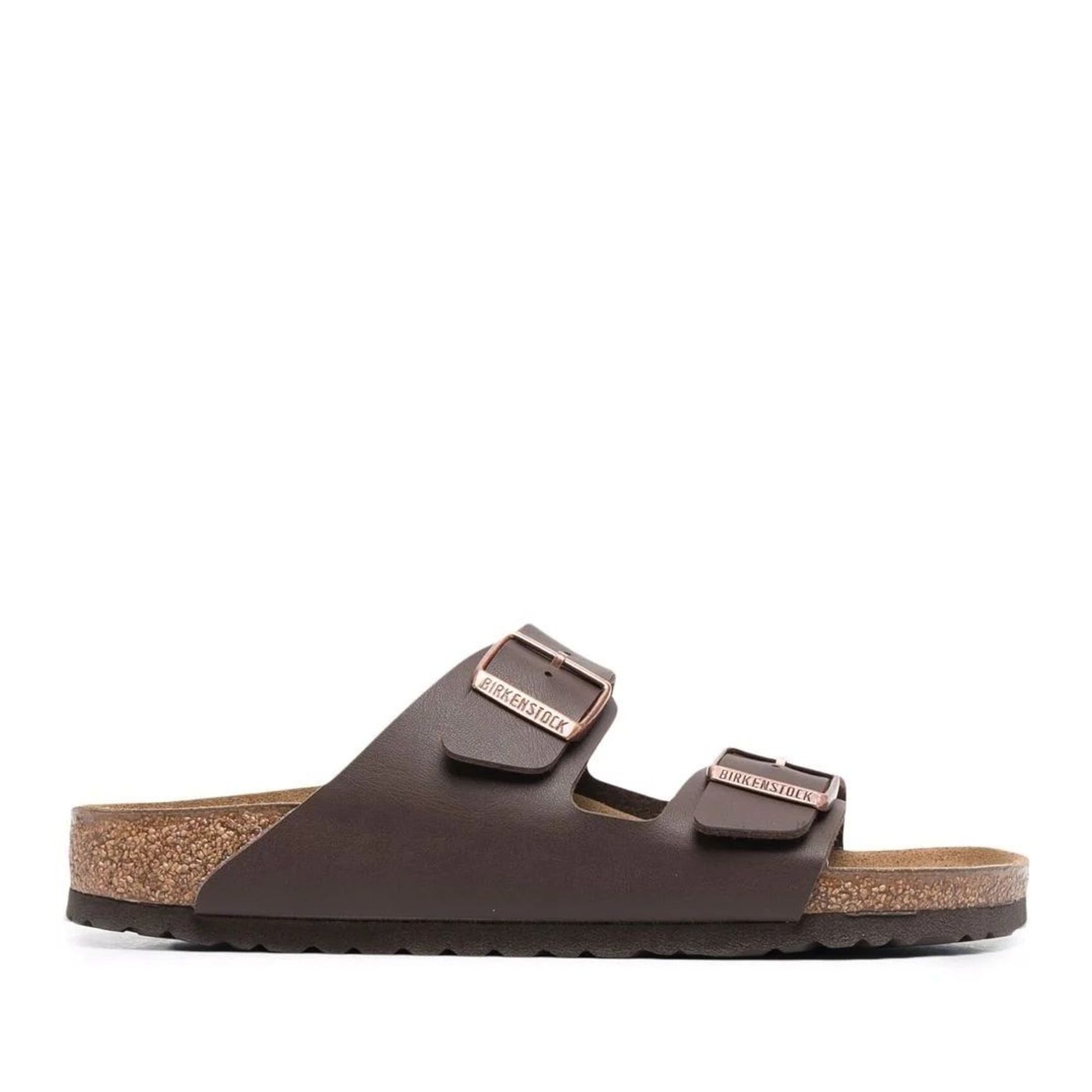 Arizona BF Brown Open-Toe Slippers
