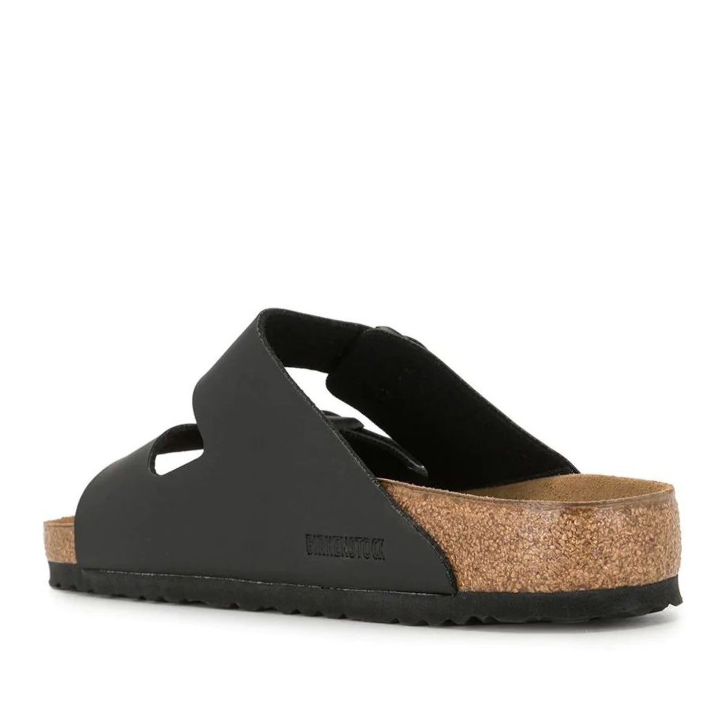 Arizona Black Open-Toe Slippers