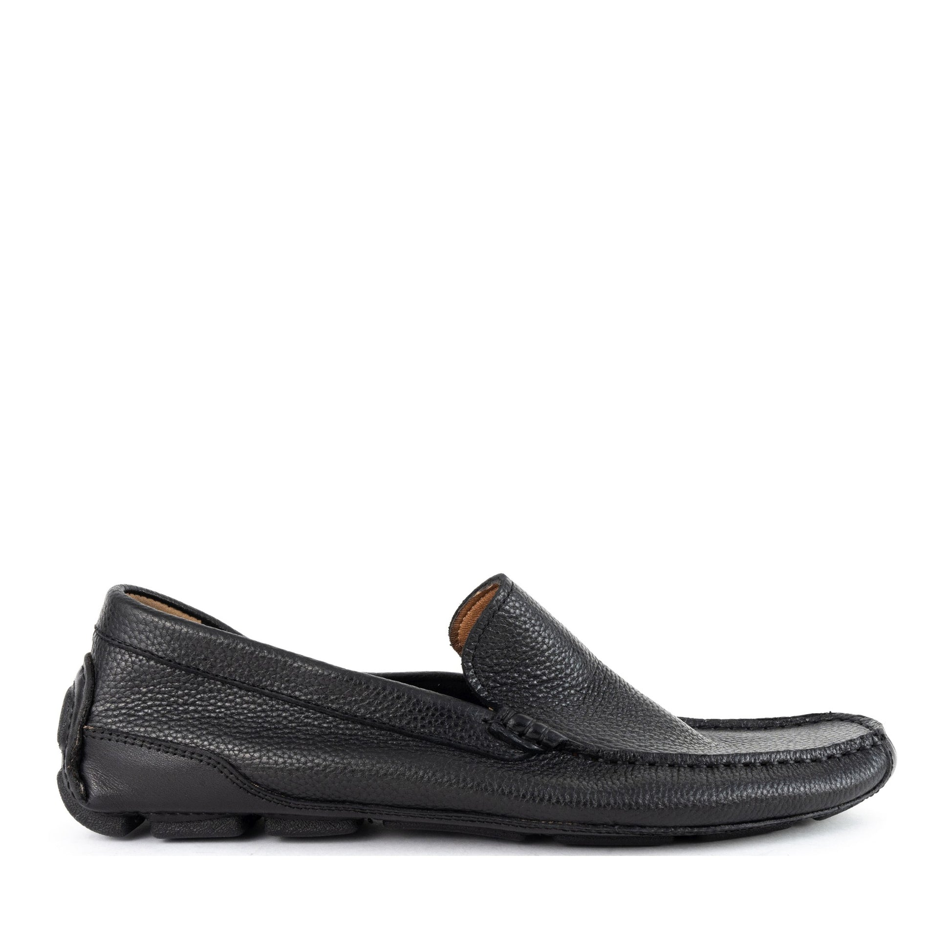 Men's Black Moccasins