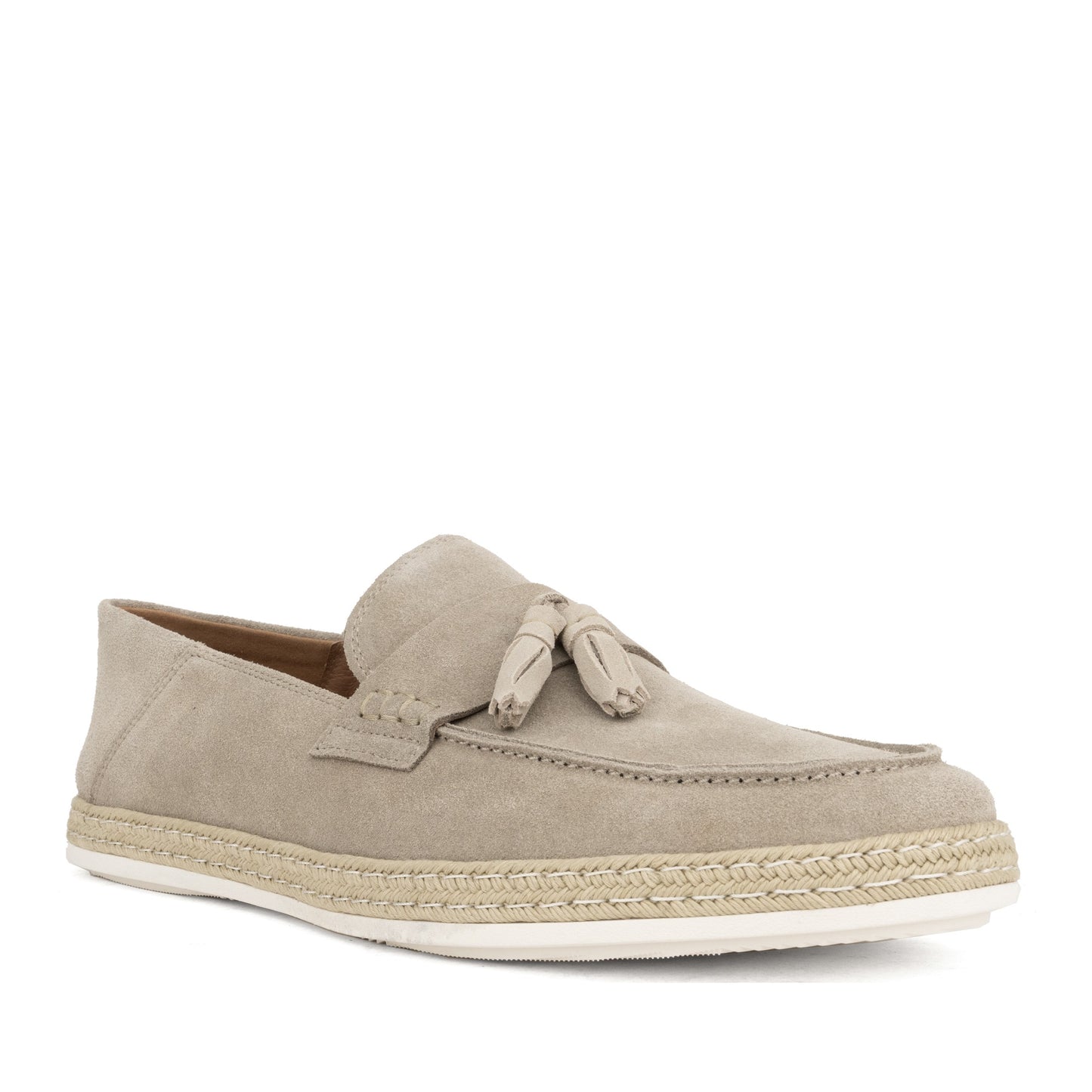 Men's Beige Moccasins