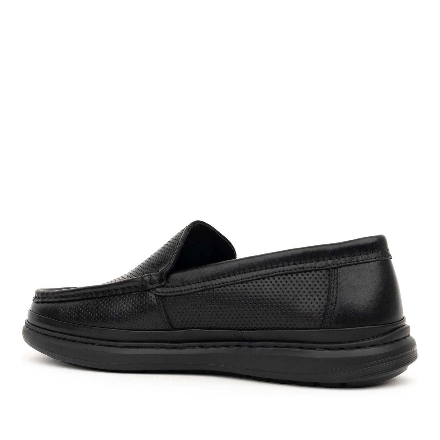 Men's Black Moccasins