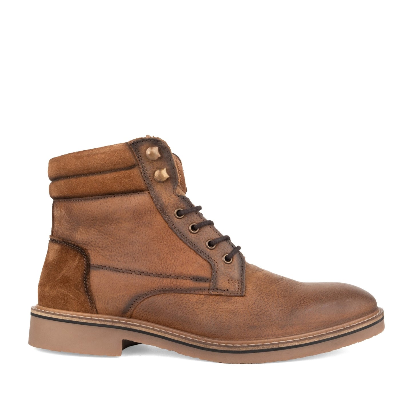 Ristal Men's Brown Ankle Boots