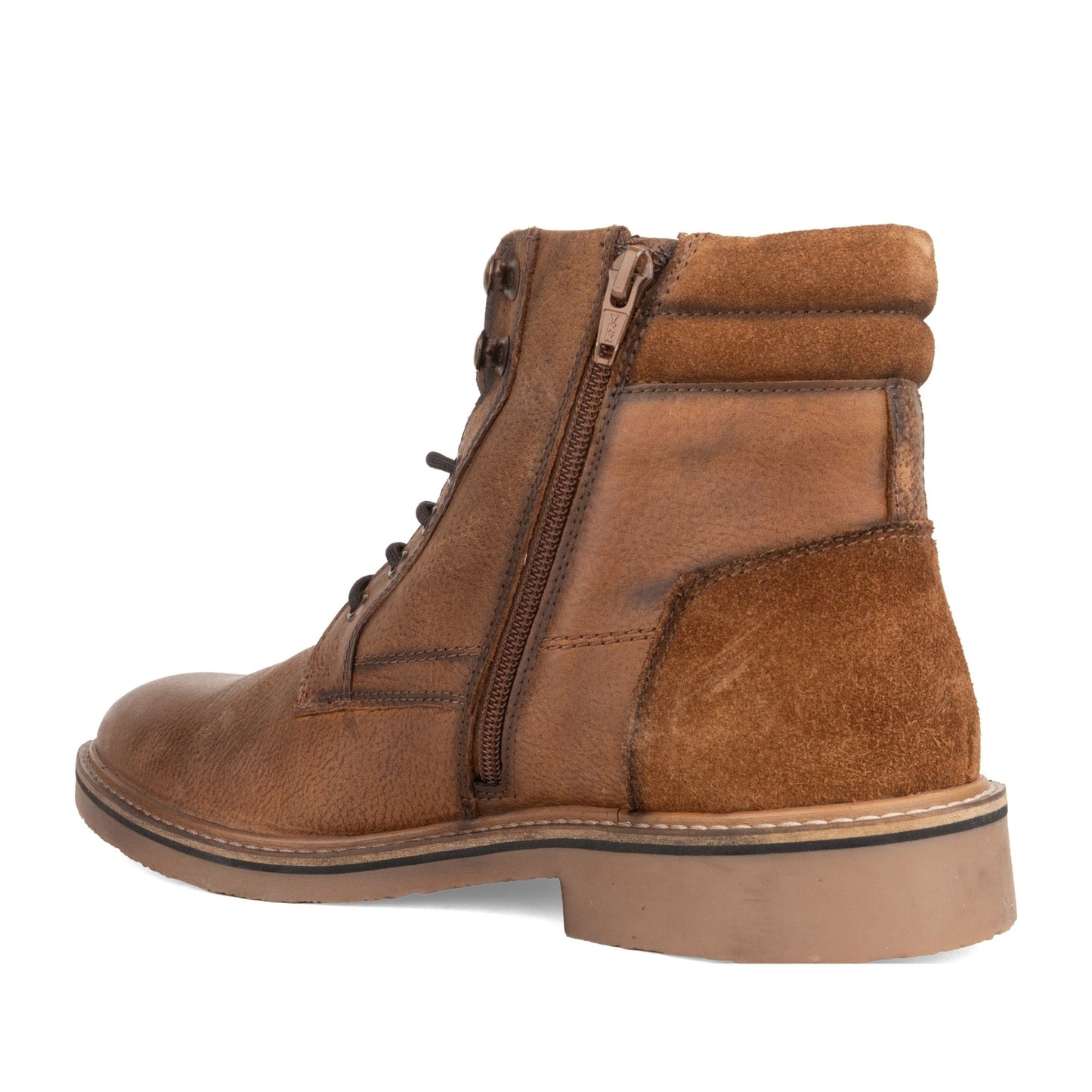 Ristal Men's Brown Ankle Boots