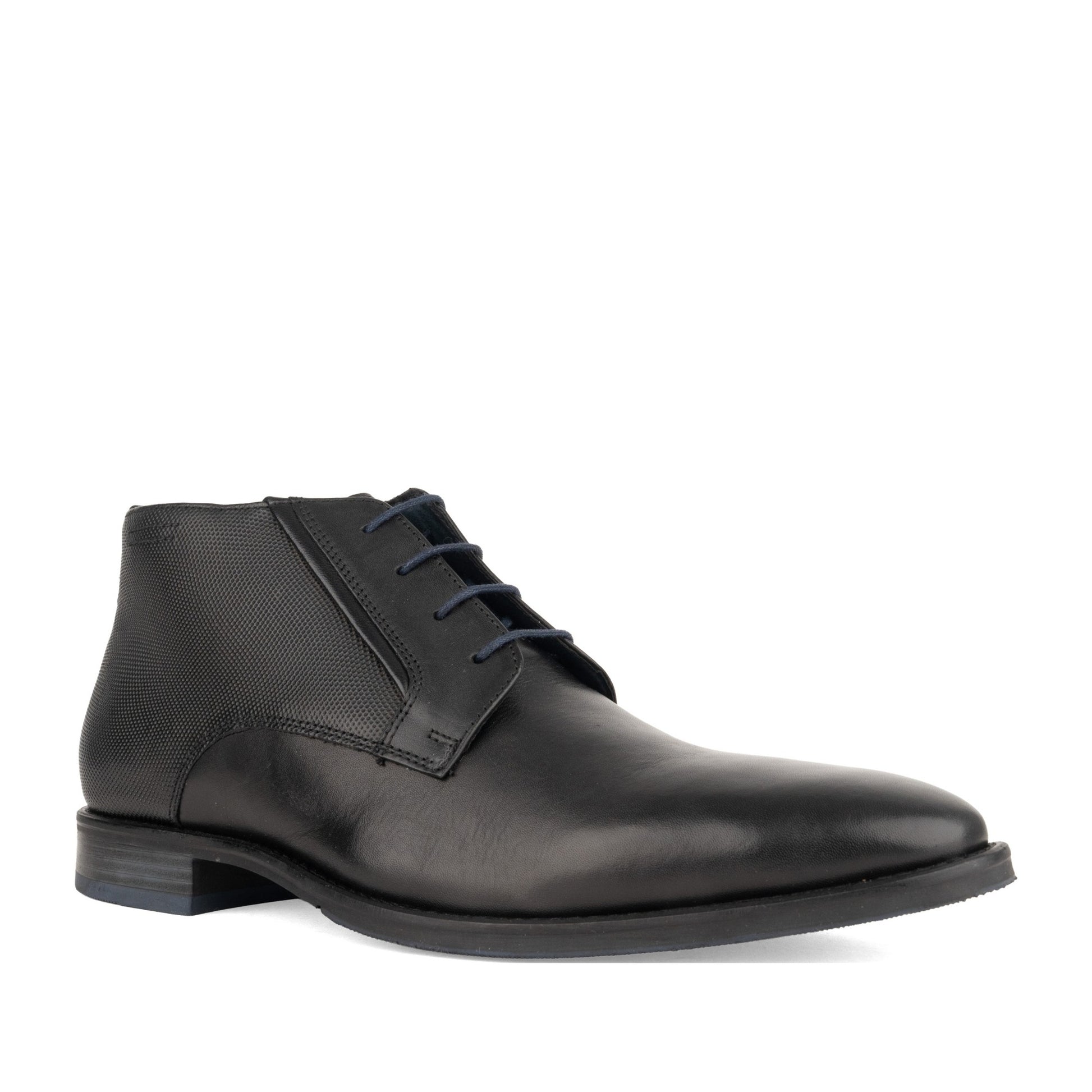 Neth Men's Black Dress Ankle Boots