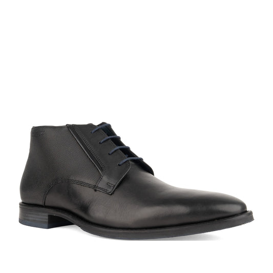 Neth Men's Black Dress Ankle Boots