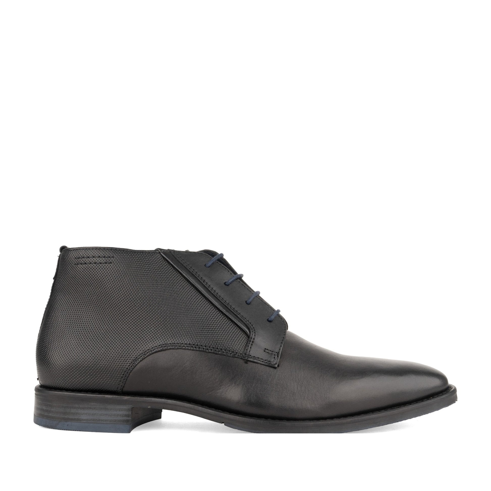 Neth Men's Black Dress Ankle Boots