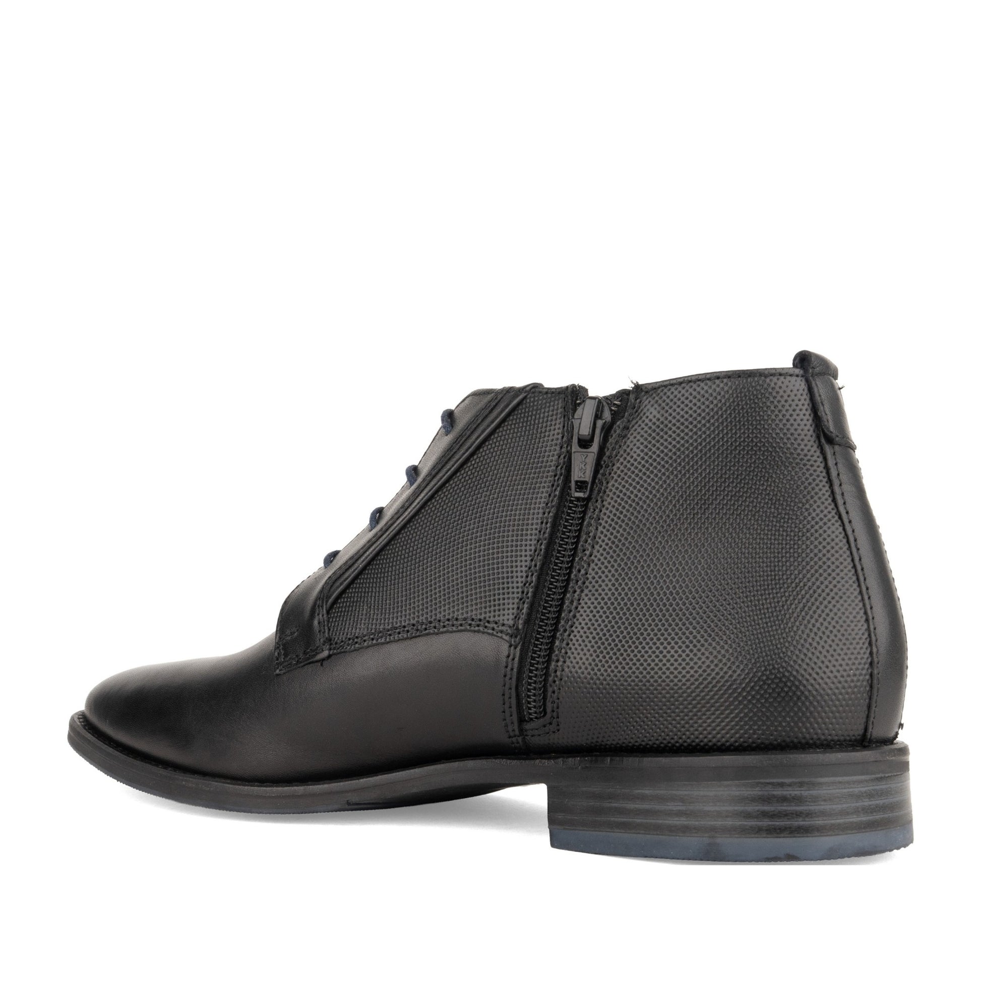 Neth Men's Black Dress Ankle Boots
