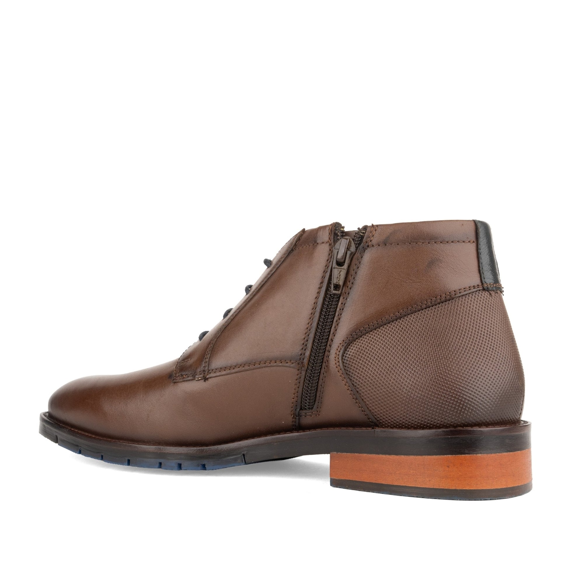Class Men's Brown Dress Ankle Boots