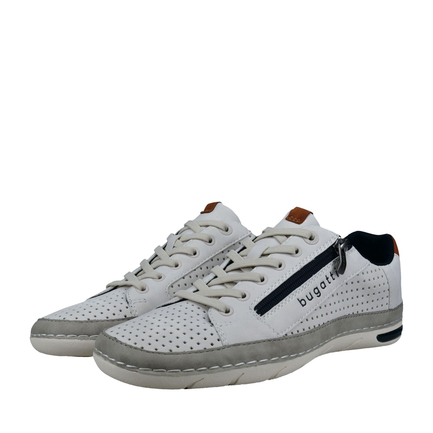Men's White Fashion Sneakers