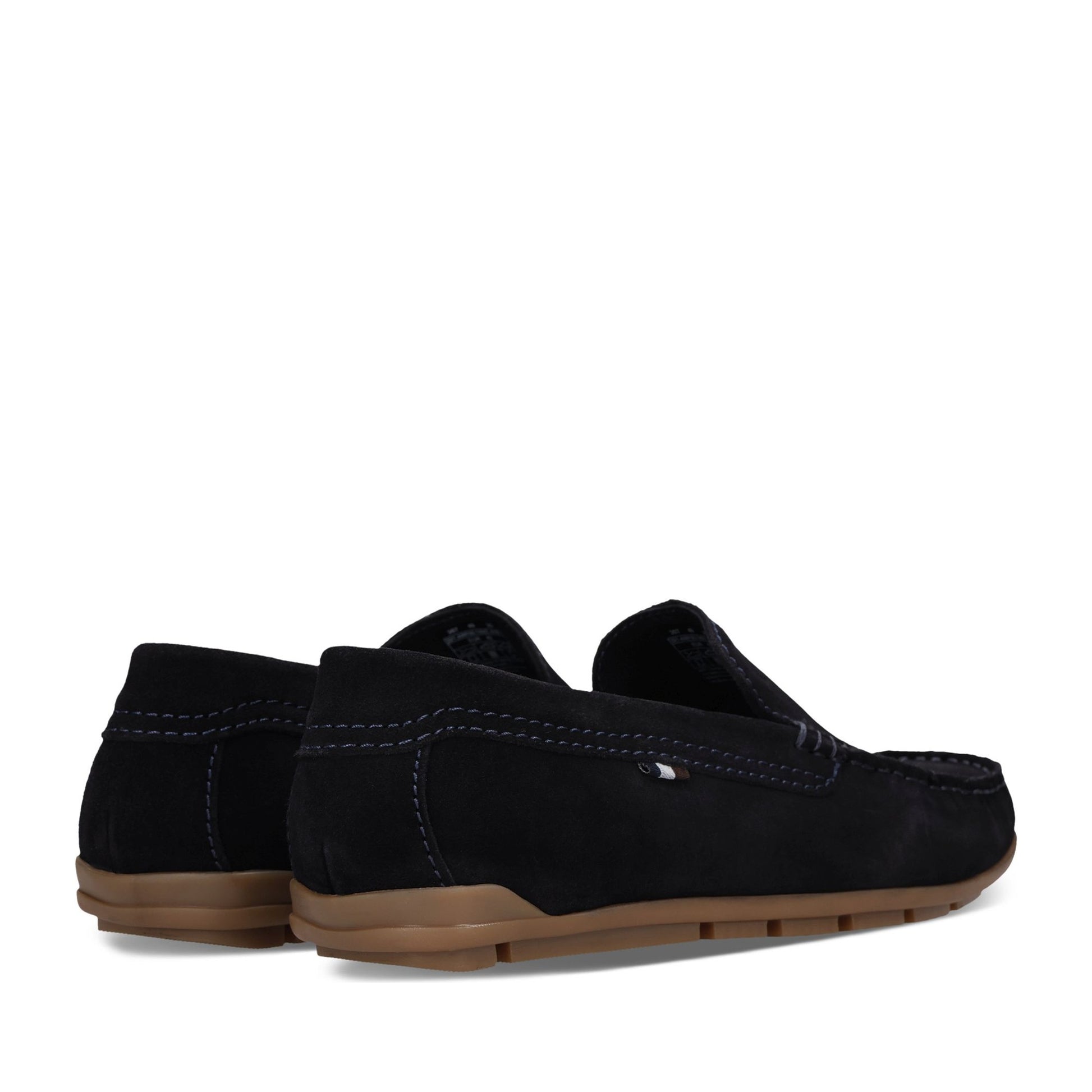 Men's Blue Moccasins