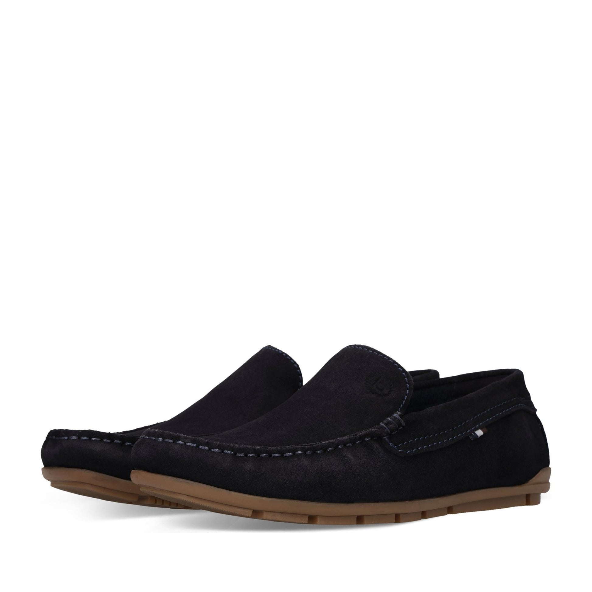 Men's Blue Moccasins