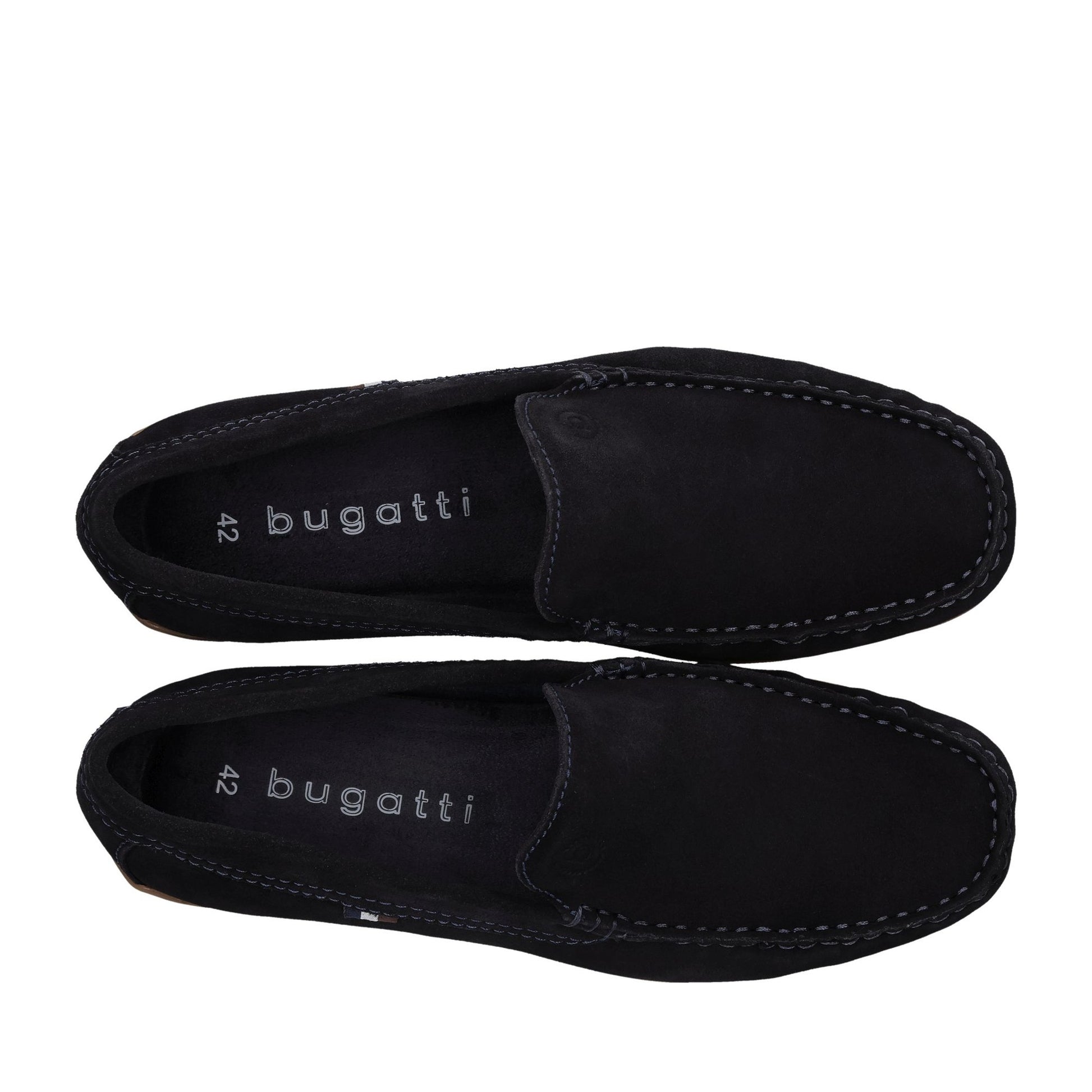 Men's Blue Moccasins