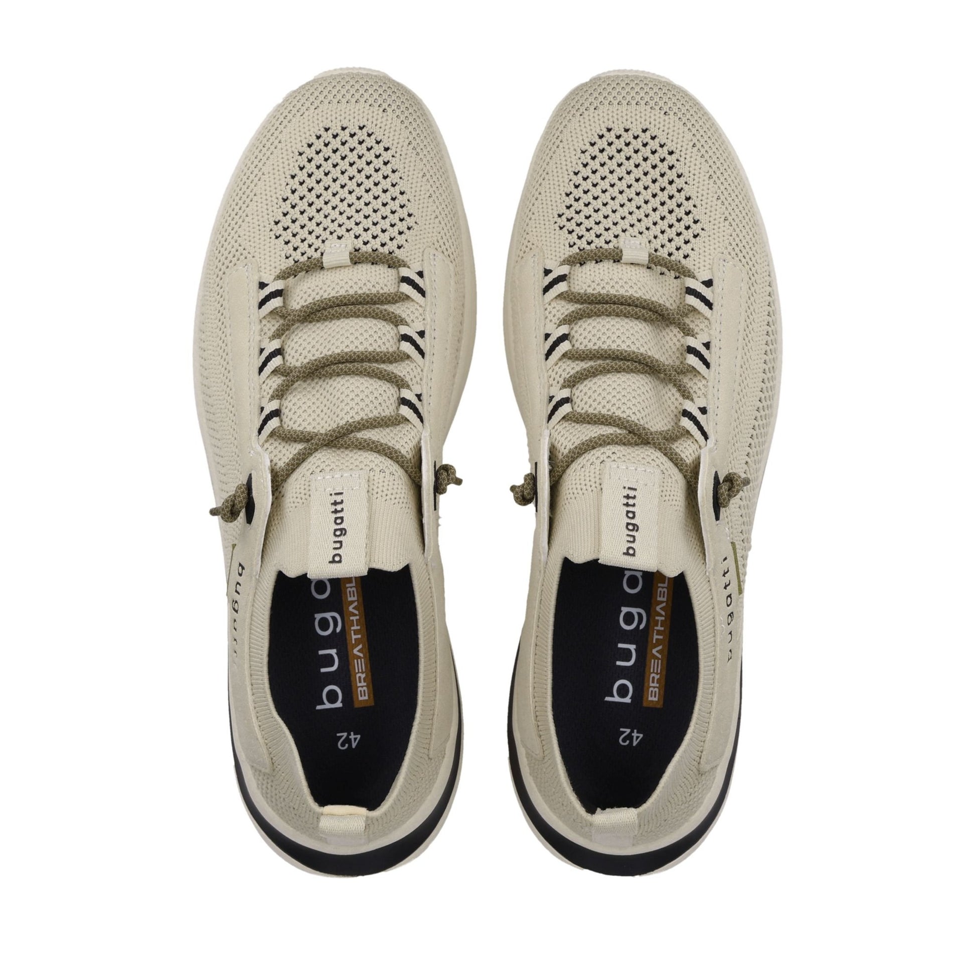 Men's Beige Fashion Sneakers