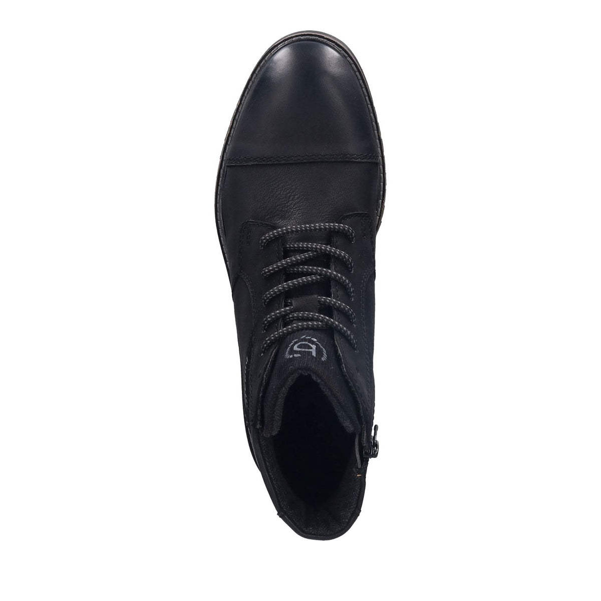 Caj Men's Black Ankle Boots