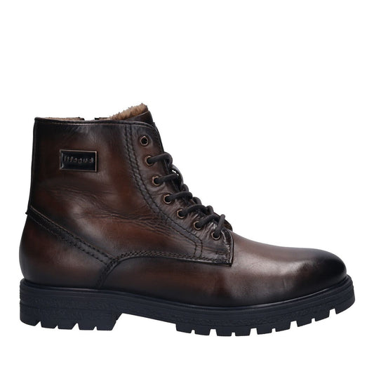 Zaru Men's Brown Ankle Boots
