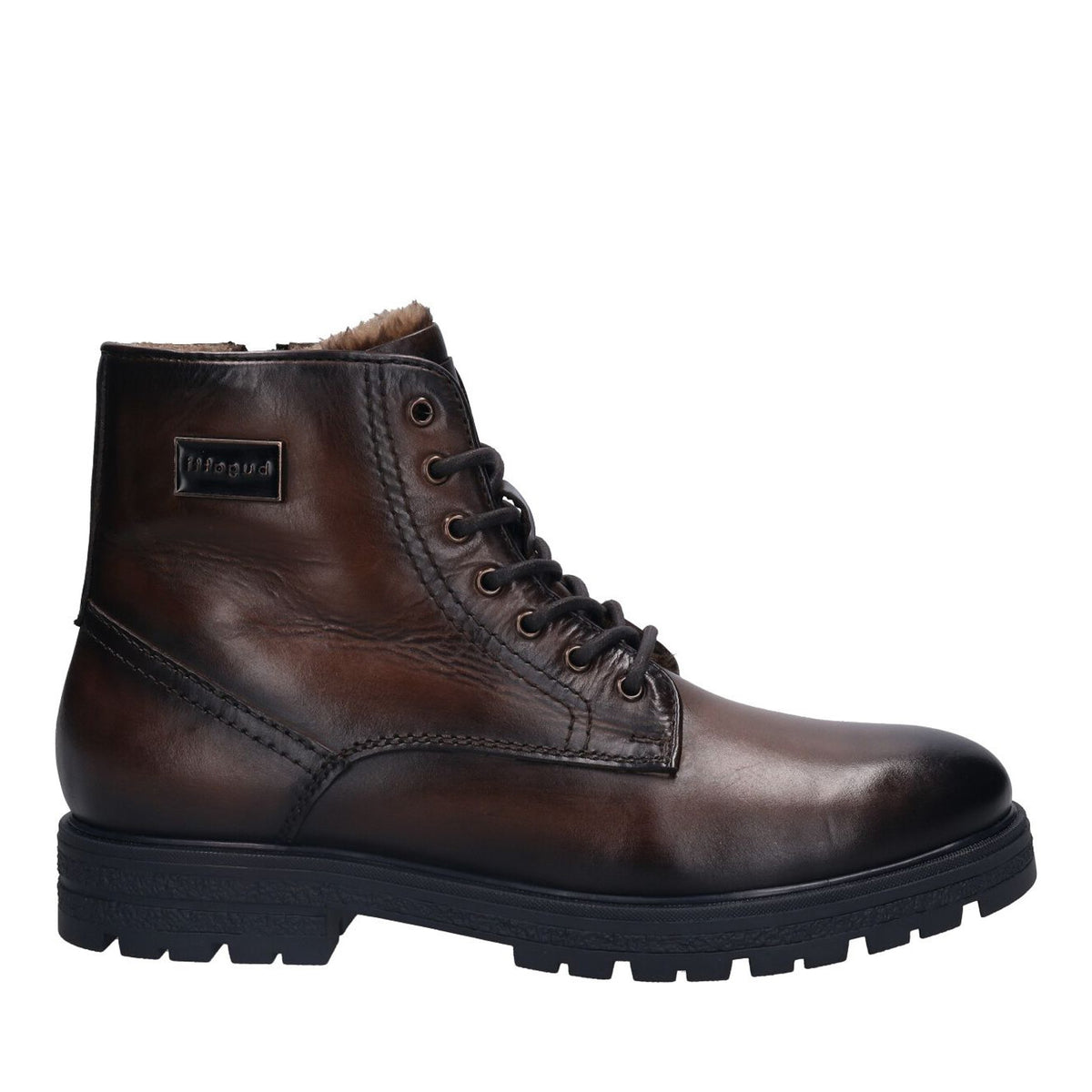 Zaru Men's Brown Ankle Boots