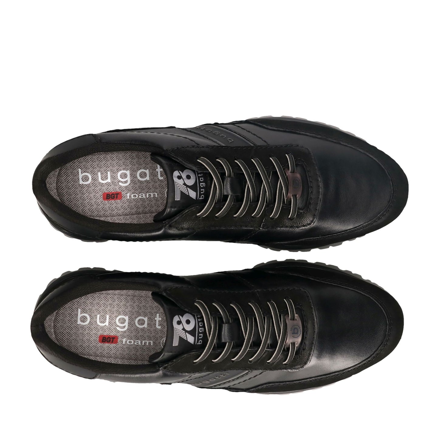 Men's Black Fashion Sneakers